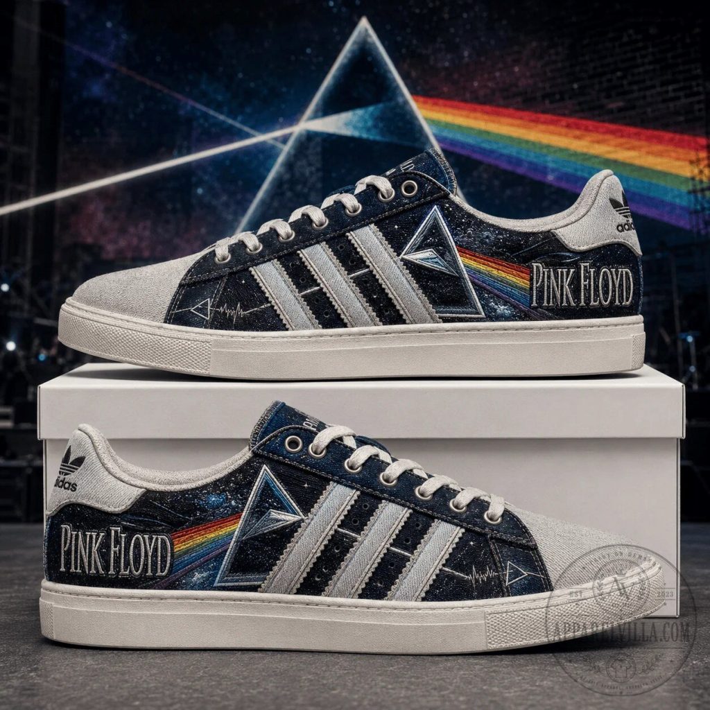 Pink Floyd Dark Side of the Moon Album Cover Casual Shoes Pink Floyd Dark Side of the Moon Album Cover Casual Shoes