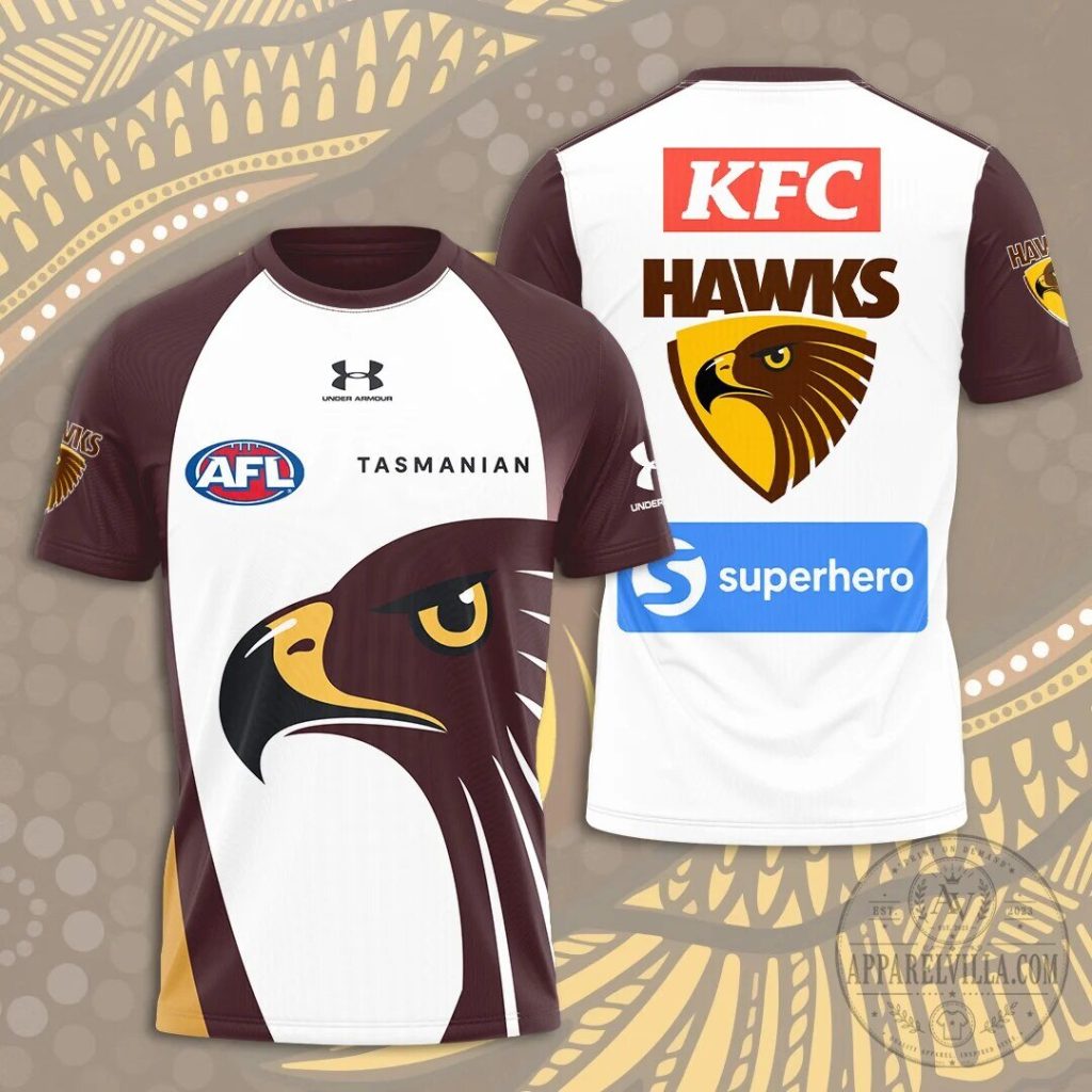 Hawthorn Football Club Hawks Australian Rules Football League Jersey