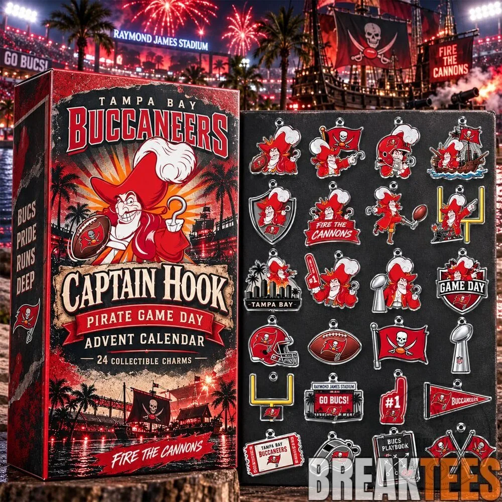 Tampa Bay Buccaneers Captain Hook Pirate Game Day 24 Collectible Charms Advent Calendar 1 Tampa Bay Buccaneers Captain Hook Pirate Game Day 24 Collectible Charms Advent Calendar