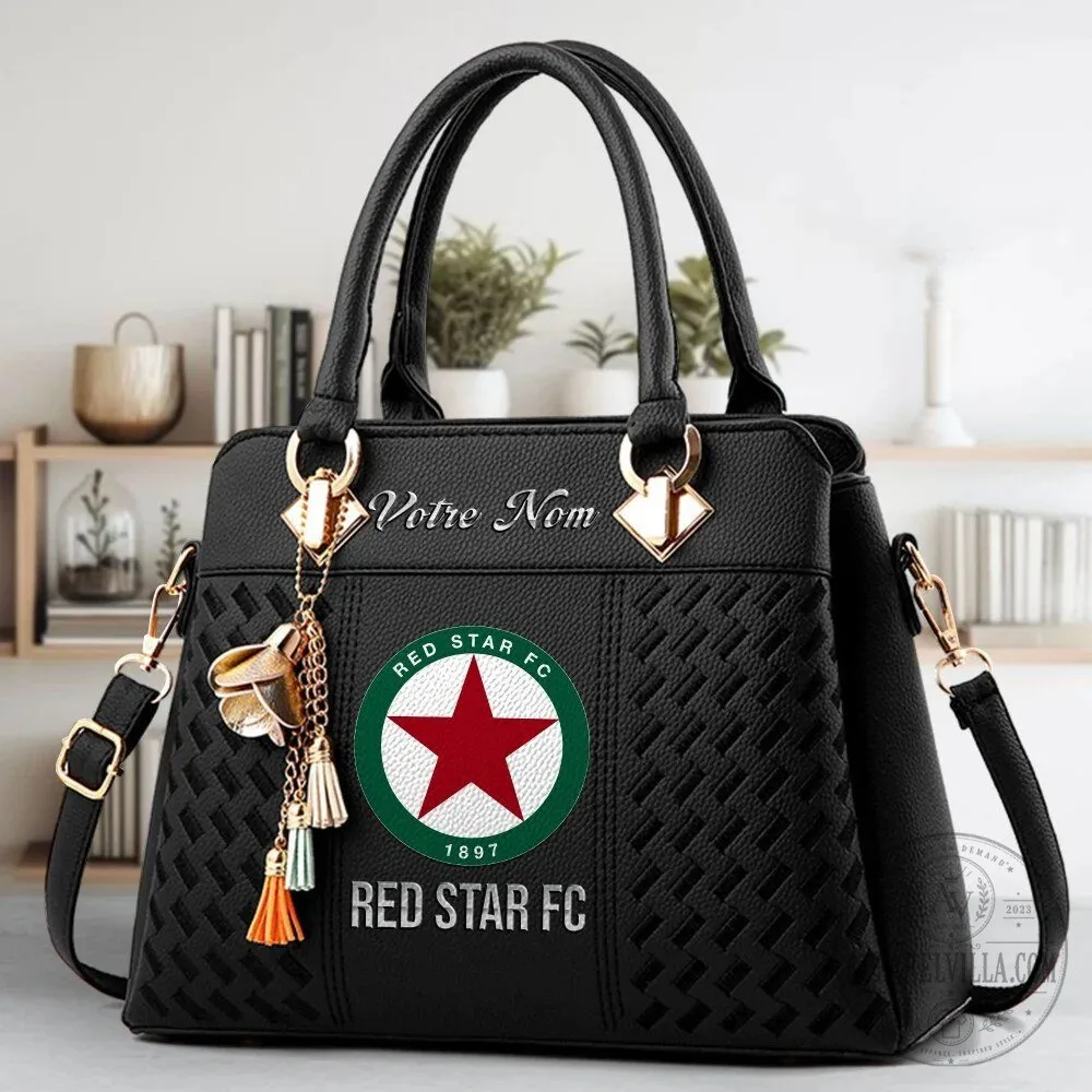 Red Star Football Club Custom Name Handbag