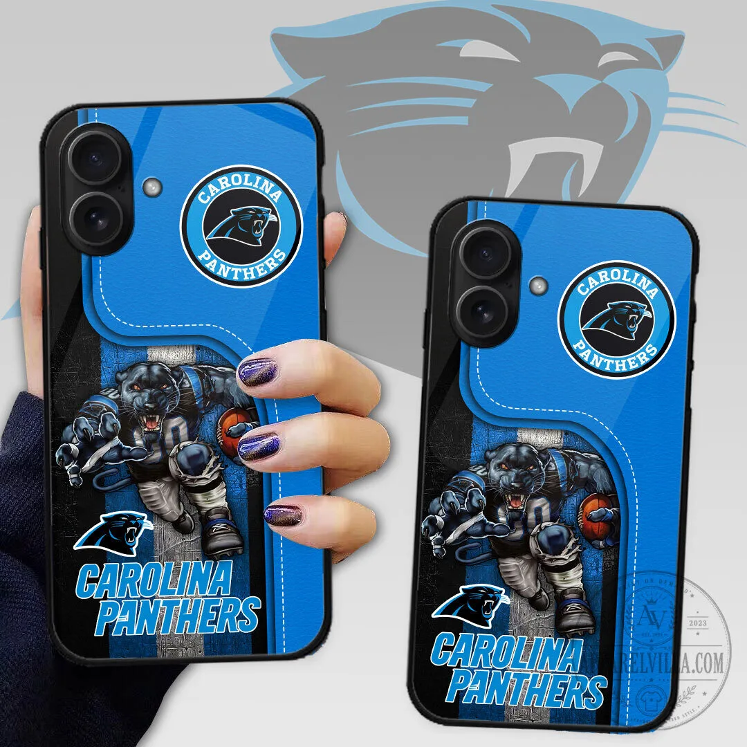 Carolina Panthers NFL Football Team Logo Blue Phone Case