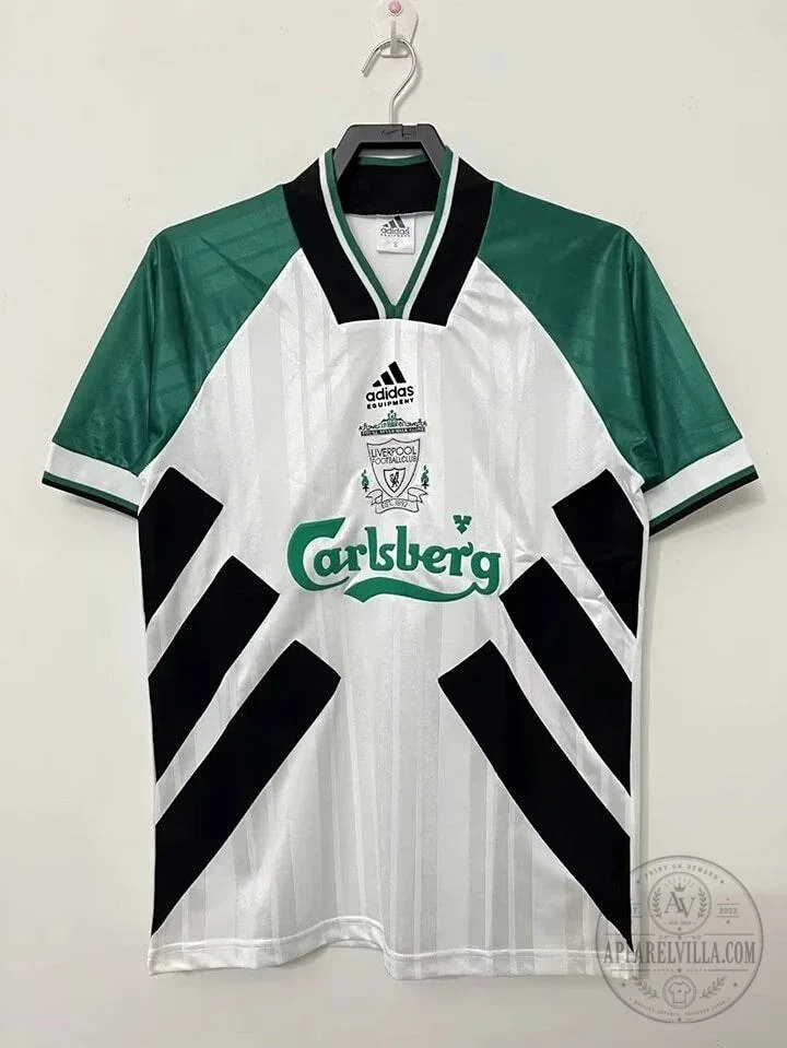 Liverpool Football Club 1993-1995 Away Retro Soccer Jersey